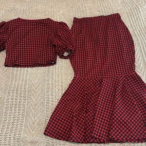 Two piece dress set